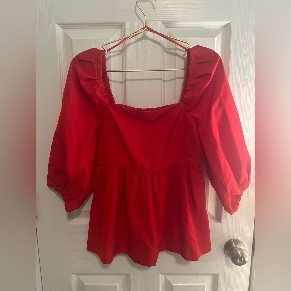 Free Assembly Scarlet Blouse - Picture 4 of 7